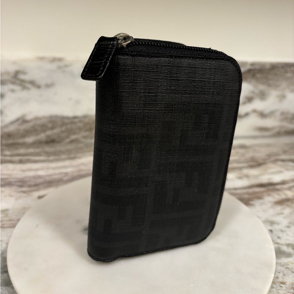 Fendi  canvas zucca prints men wallet